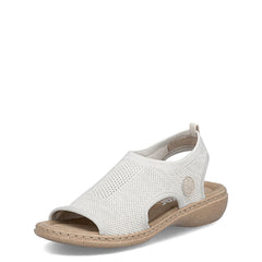 Sandale Rieker Antistress 61851-60 Cotton-Perle