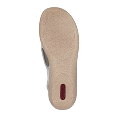 Sandale Rieker Antistress 61851-60 Cotton-Perle
