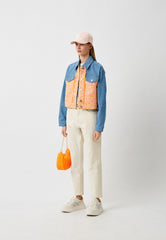 Geaca Denim Boucle Jacket  - Karl Lagerfeld