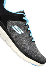 Skechers Pantofi Sport Dama Flex Appeal 4.0 Black Light Blue