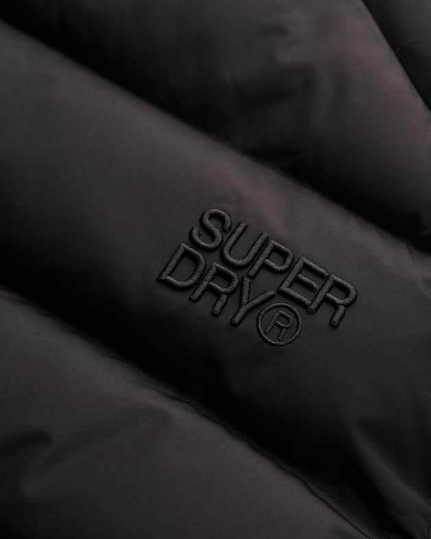 Geaca Barbati Superdry Puffer Jacket Black