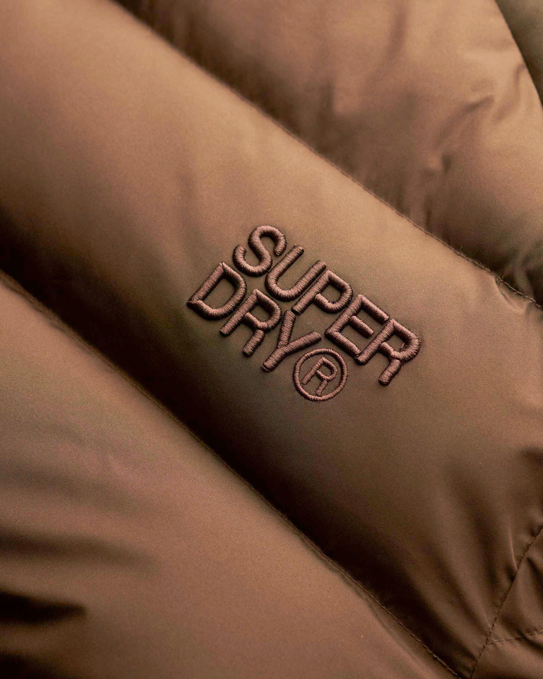 Geaca Barbati Superdry Puffer Jacket Brown