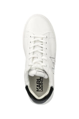 Sneakers Barbatesti Kapri Monogram Outline White