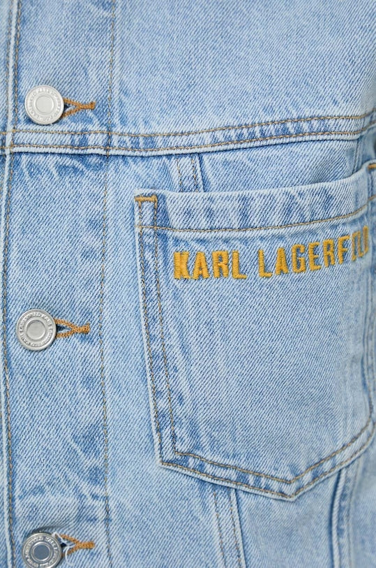 Geaca Denim Light Blue Jacket  - Karl Lagerfeld