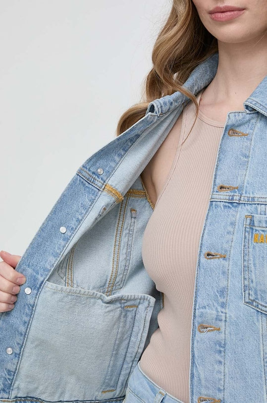 Geaca Denim Light Blue Jacket  - Karl Lagerfeld