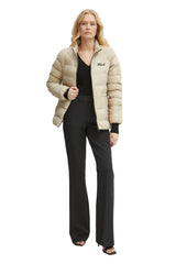 Geaca Light Beige Weight Puffer Jacket  - Karl Lagerfeld