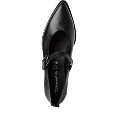 Pantofi Piele Naturala Raluka Black - Tamaris