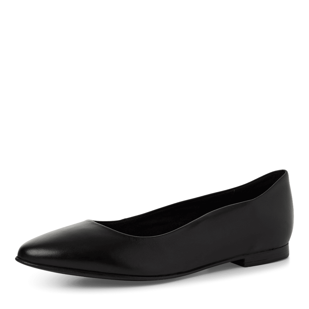 Balerini Piele Naturala Arta Black - Tamaris