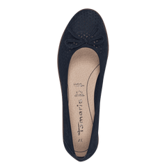 Balerini Piele Naturala Ionelia Navy - Tamaris