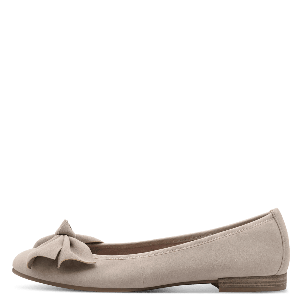 Balerini Piele Naturala Thea Taupe - Tamaris