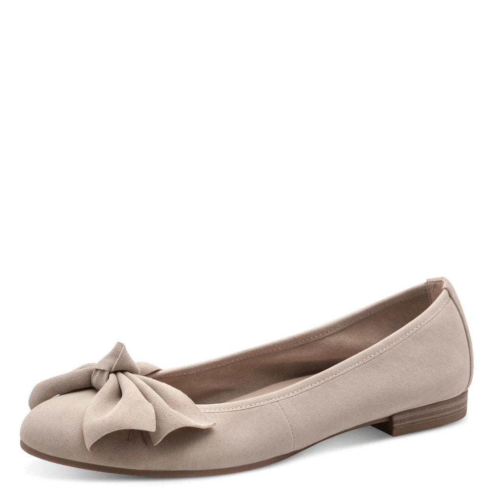 Balerini Piele Naturala Thea Taupe - Tamaris