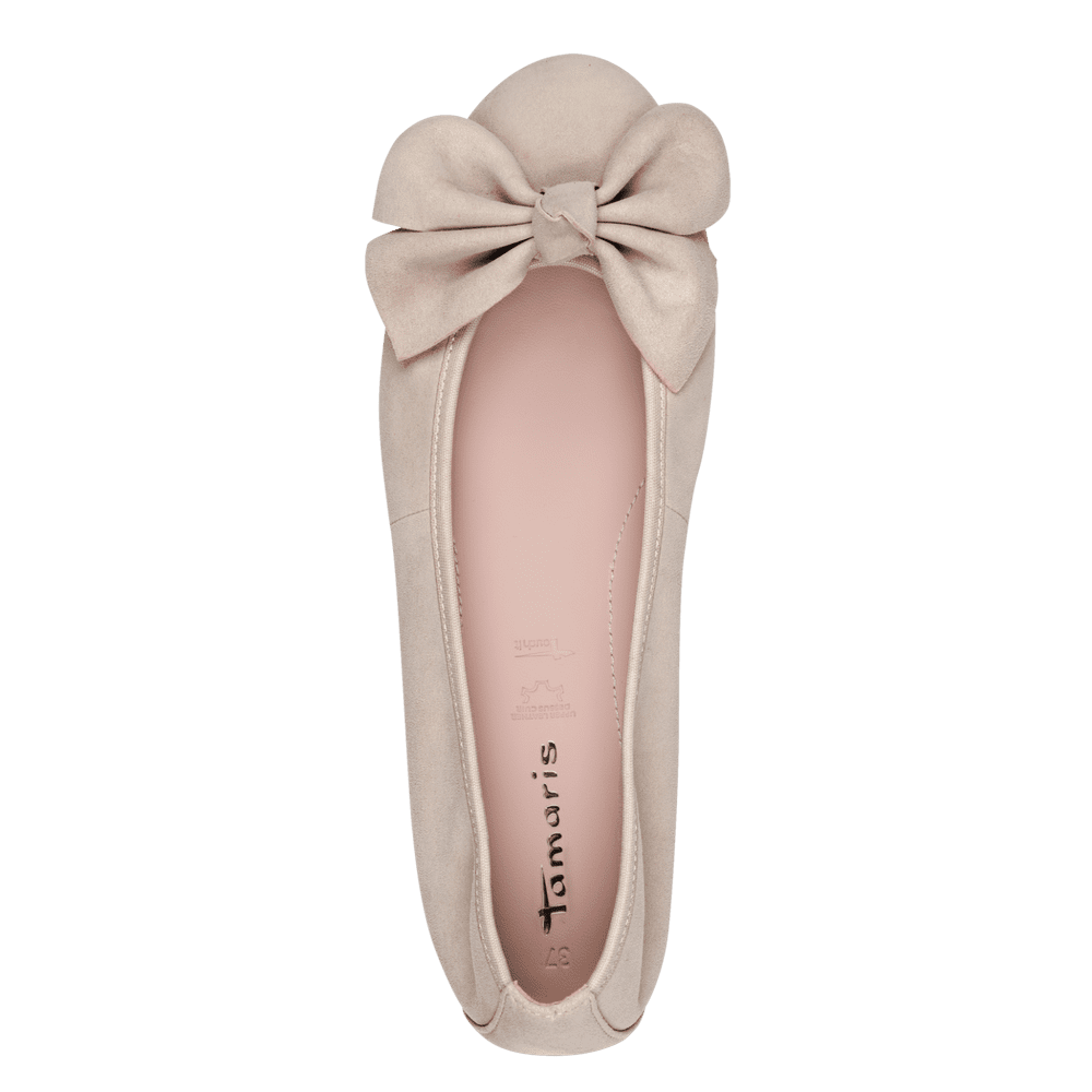 Balerini Piele Naturala Thea Taupe - Tamaris