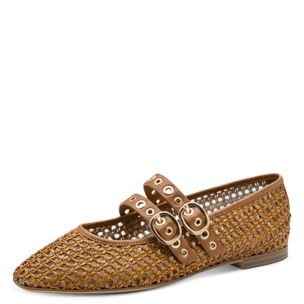 Balerini Musa Crosetat COGNAC- Tamaris