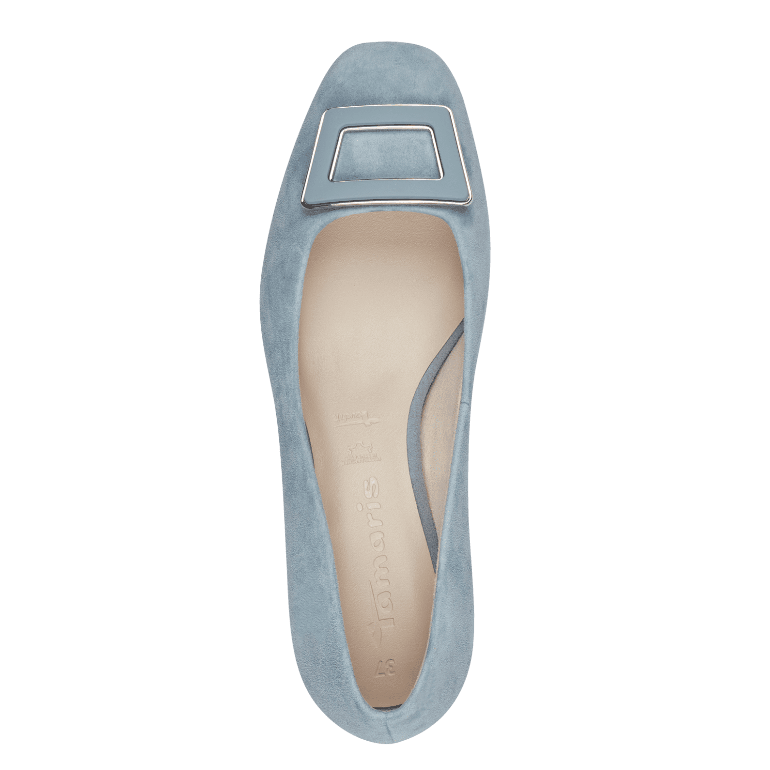 Pantofi Piele Naturala Lisette Blue Light