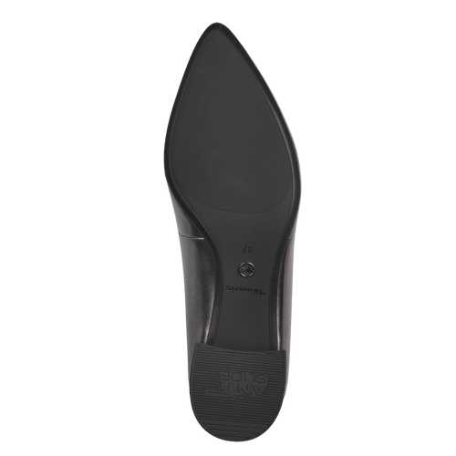 Pantofi Piele Naturala Sonya Pewter - Tamaris