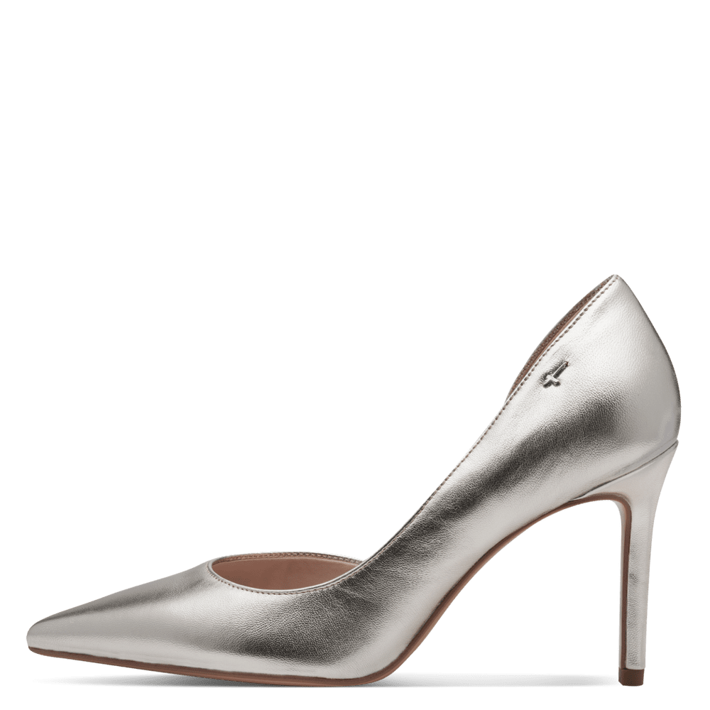 Pantofi Piele Naturala Elisabeth PLATINUM - Tamaris