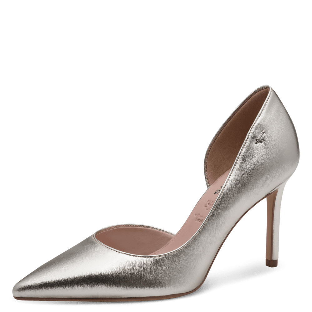 Pantofi Piele Naturala Elisabeth PLATINUM - Tamaris