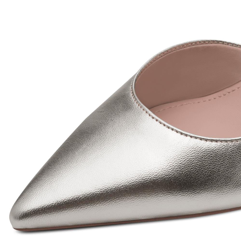 Pantofi Piele Naturala Elisabeth PLATINUM - Tamaris