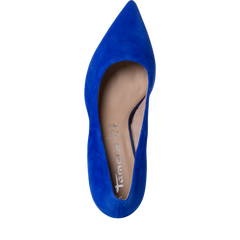 Pantofi Piele Naturala Salma Royal Blue - Tamaris
