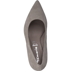 Pantofi Piele Naturala Salma Taupe - Tamaris