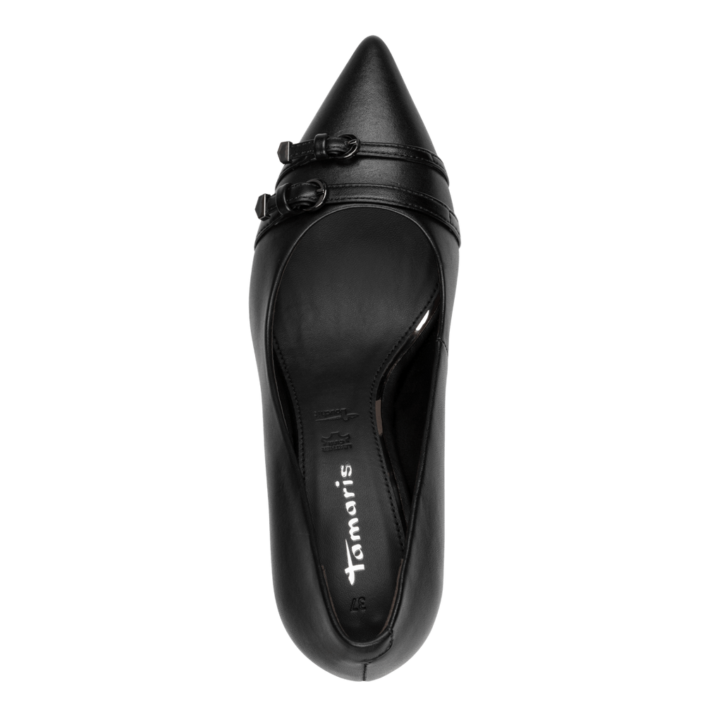 Pantofi Piele Naturala Tamaris 1-22440-46-003 BLACK