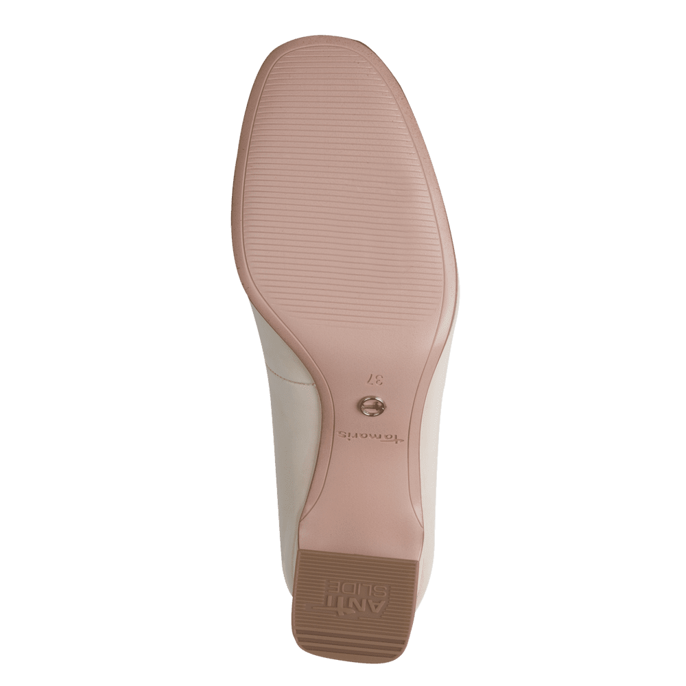 Pantofi Piele Naturala Tamaris 1-22445-46-418 IVORY