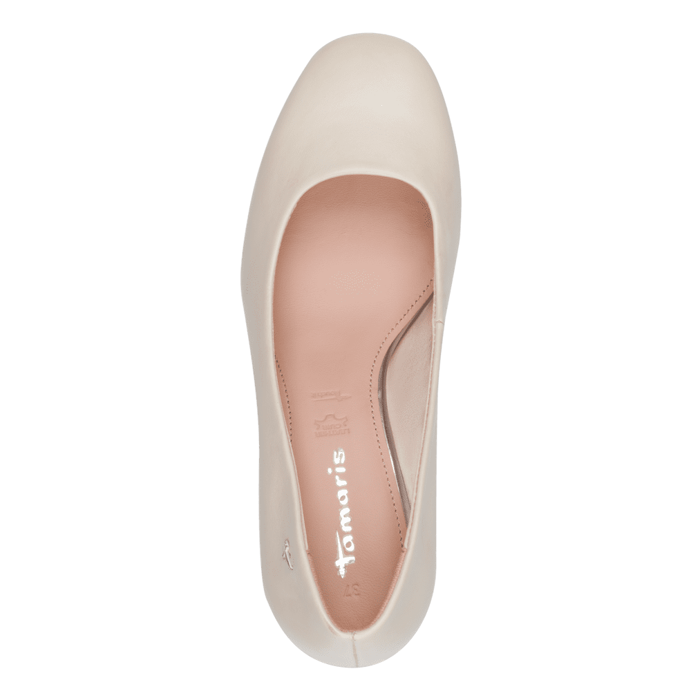 Pantofi Piele Naturala Tamaris 1-22445-46-418 IVORY