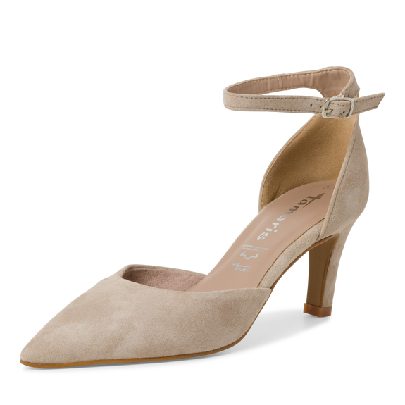 Pantofi Piele Naturala Olimpia Ivory - Tamaris