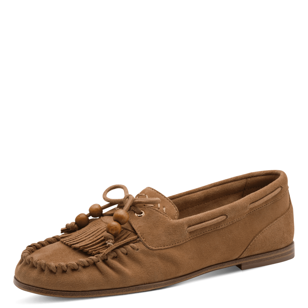 Mocasini Piele Naturala  1-23208-46-310 CAMEL - Tamaris