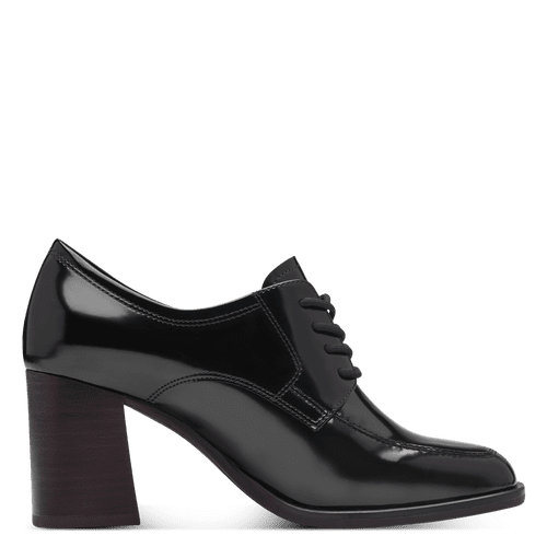 Pantofi Piele Naturala Zenda Black - Tamaris