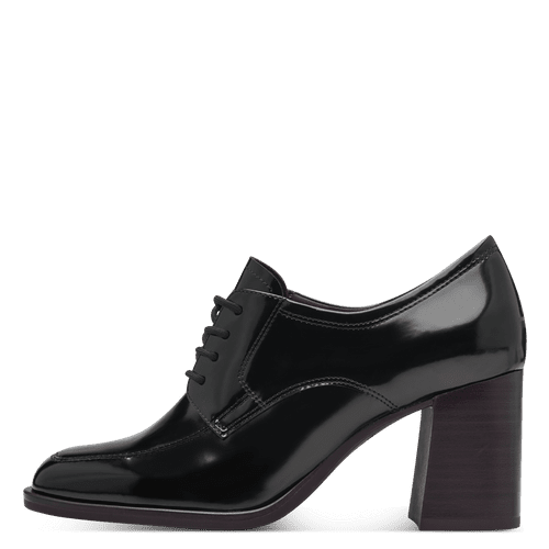 Pantofi Piele Naturala Zenda Black - Tamaris