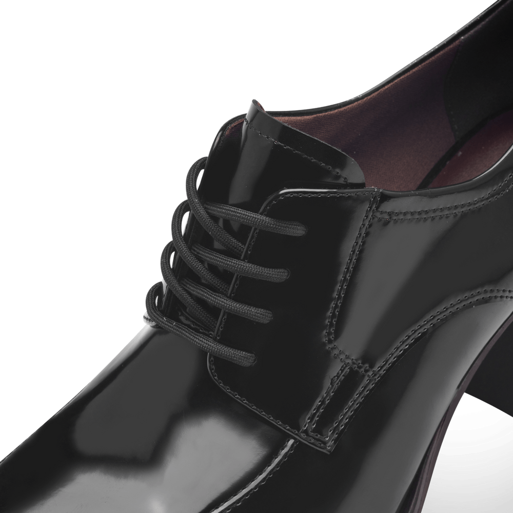 Pantofi Piele Naturala Zenda Black - Tamaris