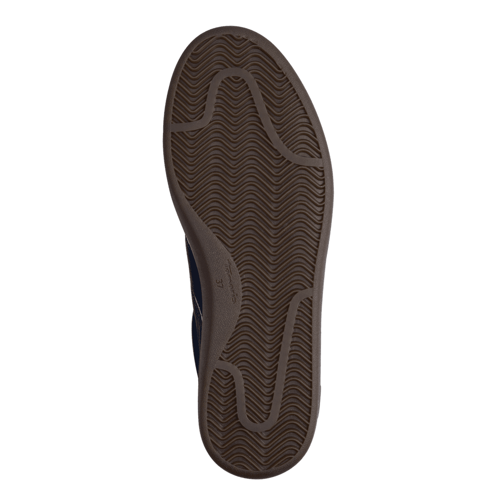 Sneakers Piele Naturala Audry Navy - Tamaris