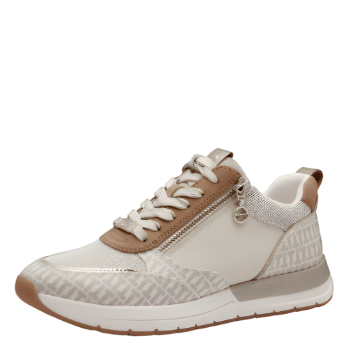 Sneakers Lanne Ivory  Comb- Tamaris