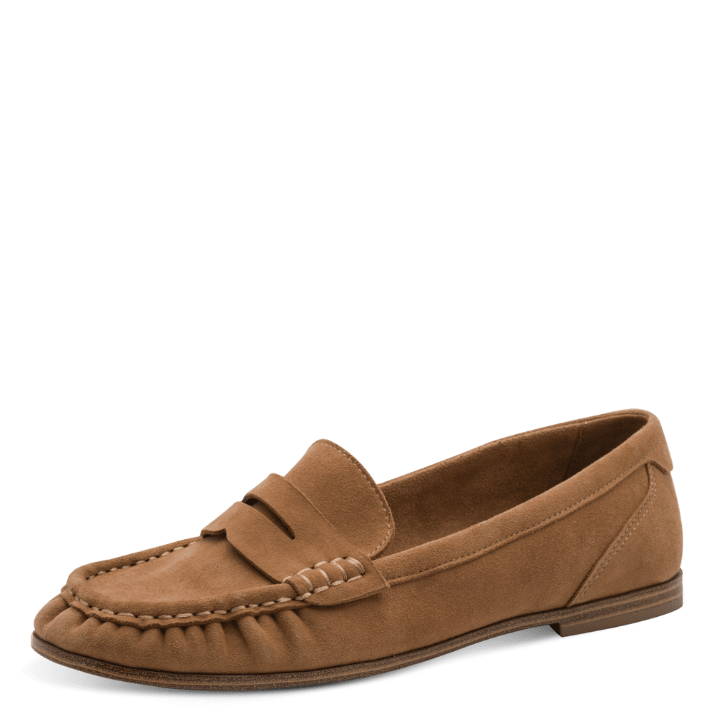 Mocasini Piele Naturala 1-24204-46-310 CAMEL - Tamaris