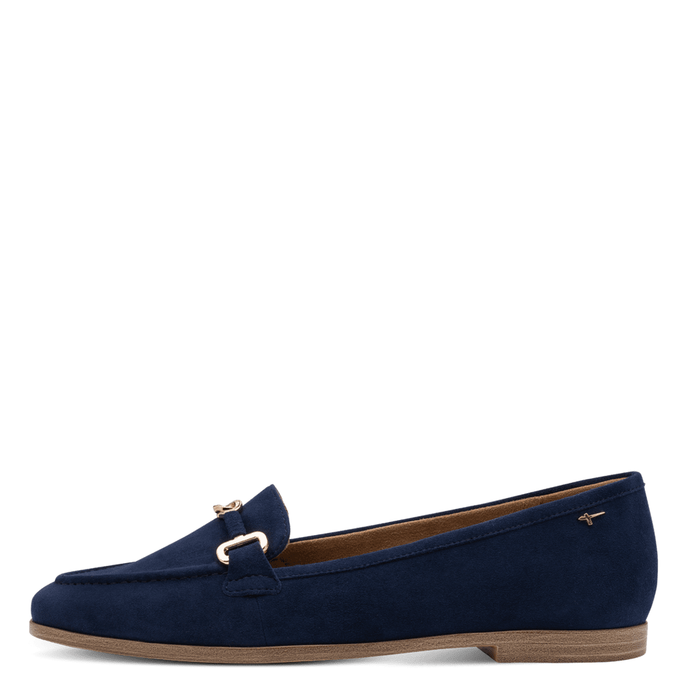 Loafers Piele Naturala Tina Blue  - Tamaris
