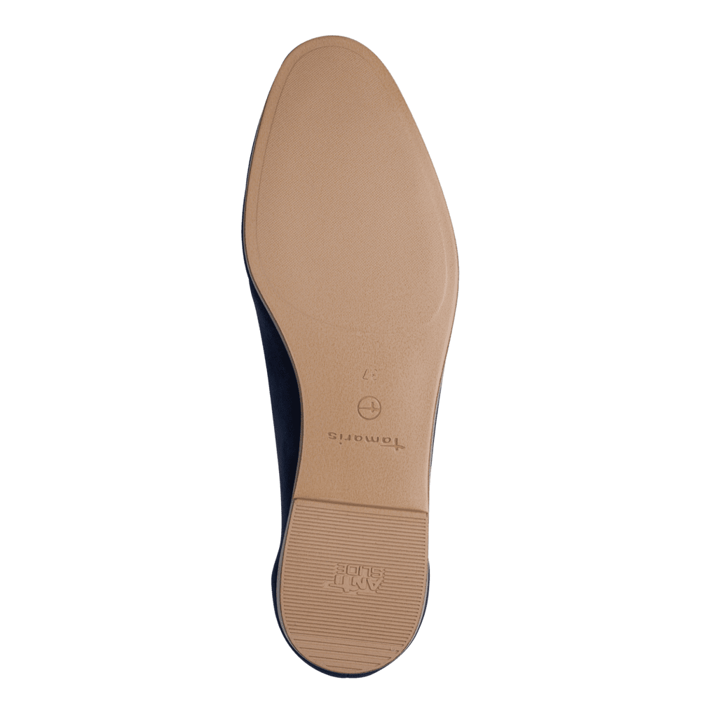 Loafers Piele Naturala Tina Blue  - Tamaris