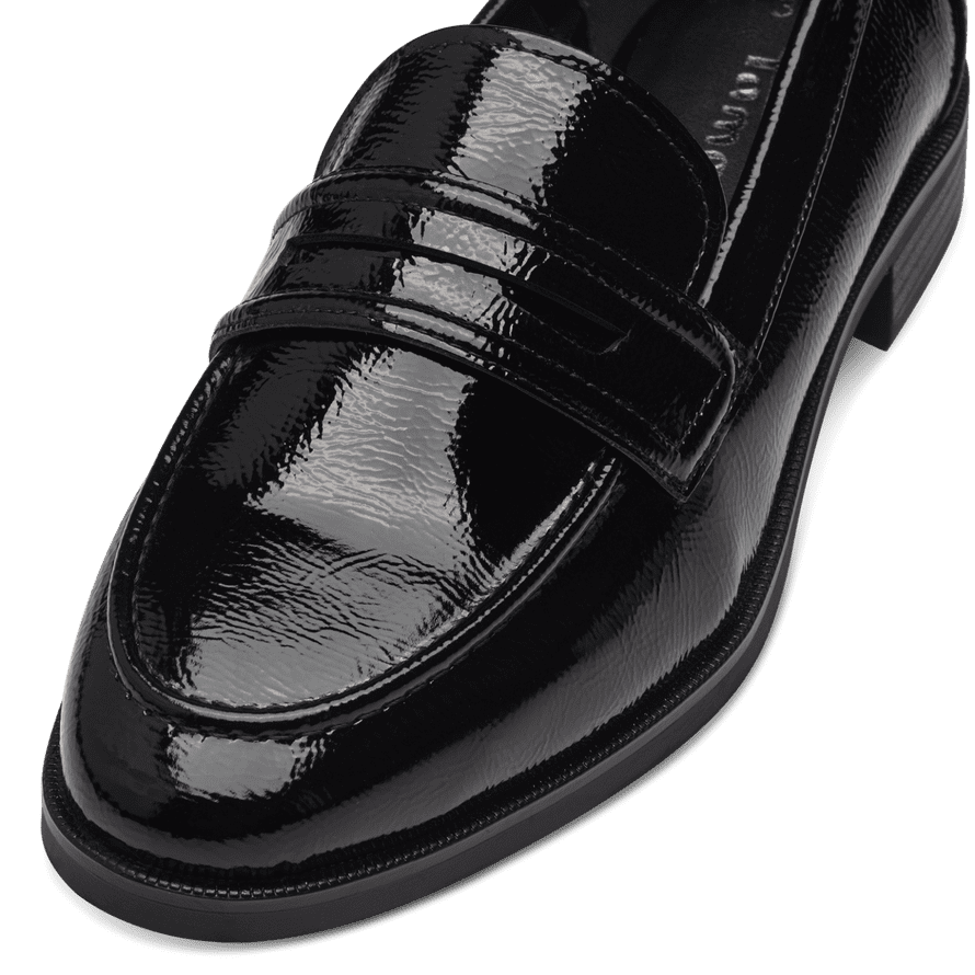 Pantofi Bia Black Patent - Tamaris
