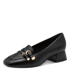 Pantofi Piele Naturala Soha Black - Tamaris