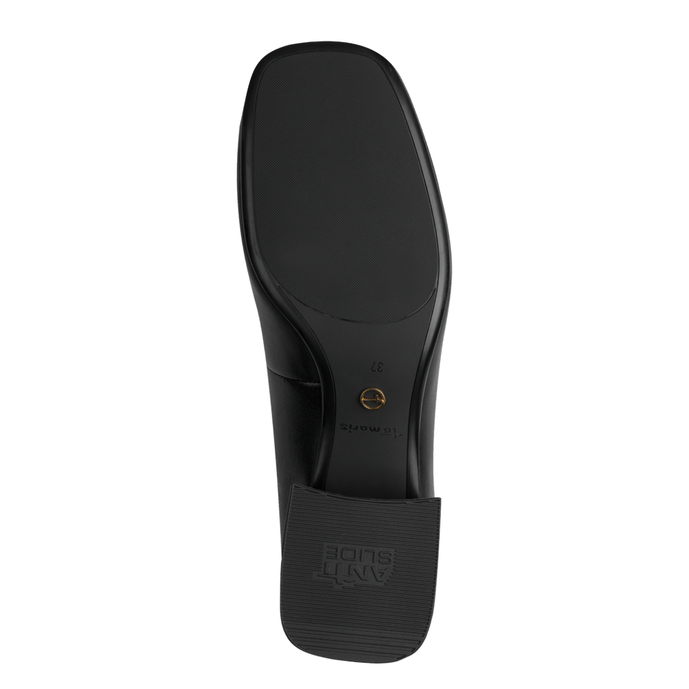 Pantofi Piele Naturala Soha Black - Tamaris