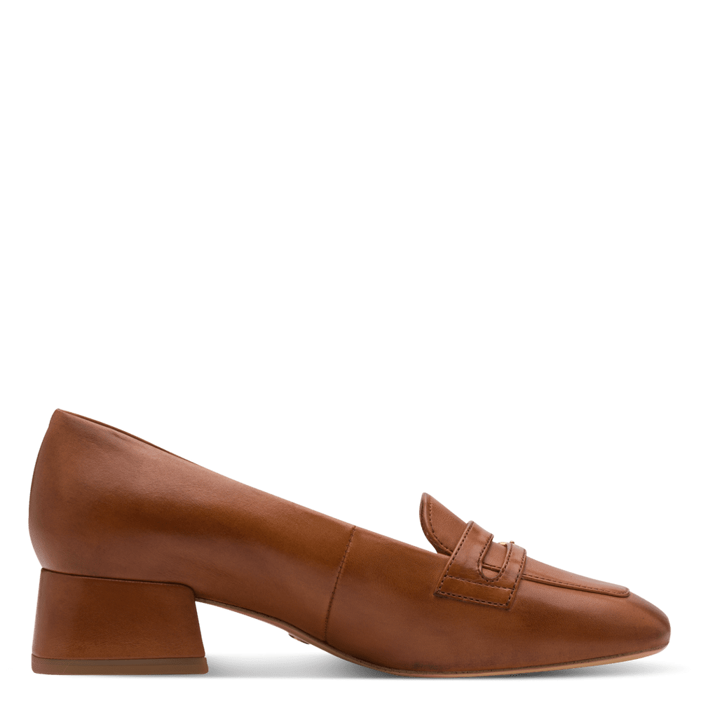 Pantofi Piele Naturala Soha COGNAC- Tamaris