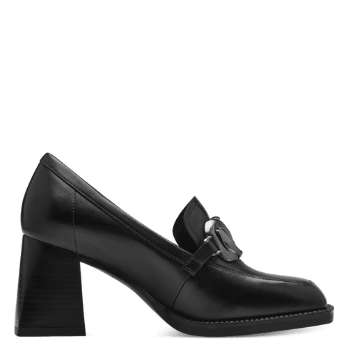 Pantofi Piele Naturala Majda Black -Tamaris