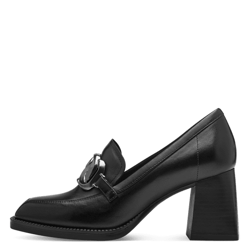 Pantofi Piele Naturala Majda Black -Tamaris