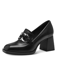 Pantofi Piele Naturala Majda Black -Tamaris