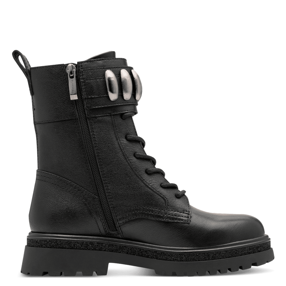 Ghete Piele Naturala 1-25284-45 Black - Tamaris