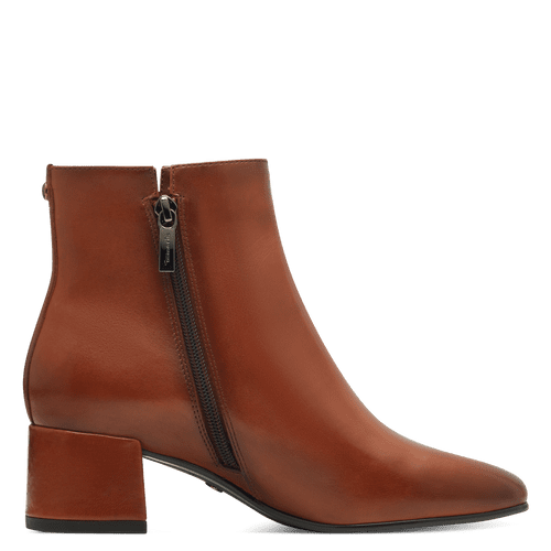 Ghete Piele Naturala Cleopatra Cognac- Tamaris