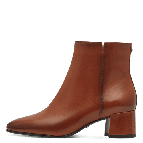 Ghete Piele Naturala Cleopatra Cognac- Tamaris