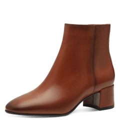 Ghete Piele Naturala Cleopatra Cognac- Tamaris