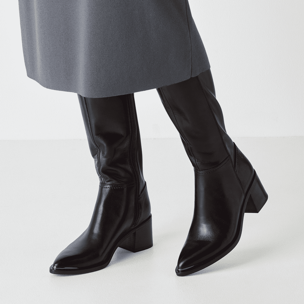 Cizme Piele Naturala Tamaris 1-25540-45 Black