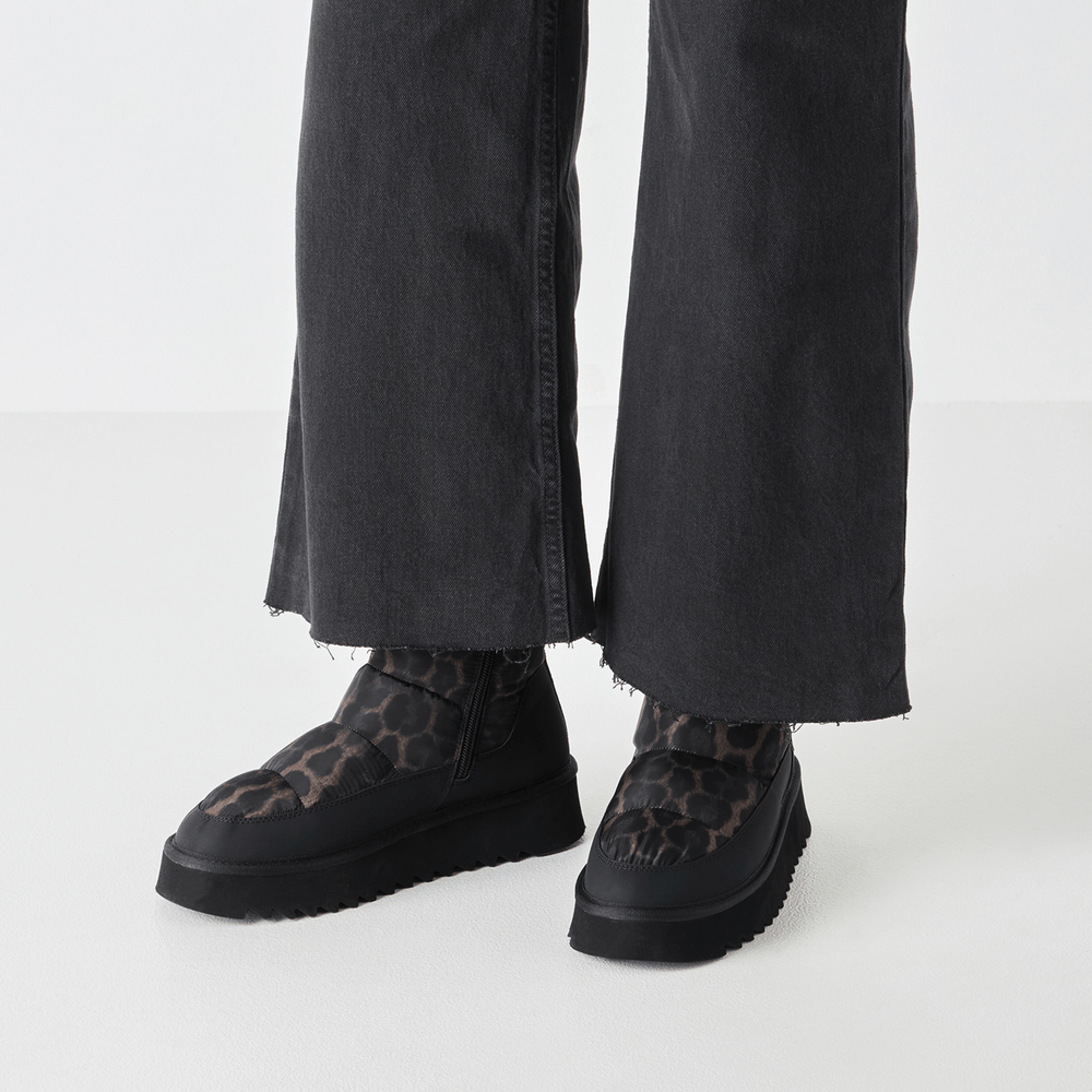 Ghete Snow 1-26810-45 Black Leopard - Tamaris